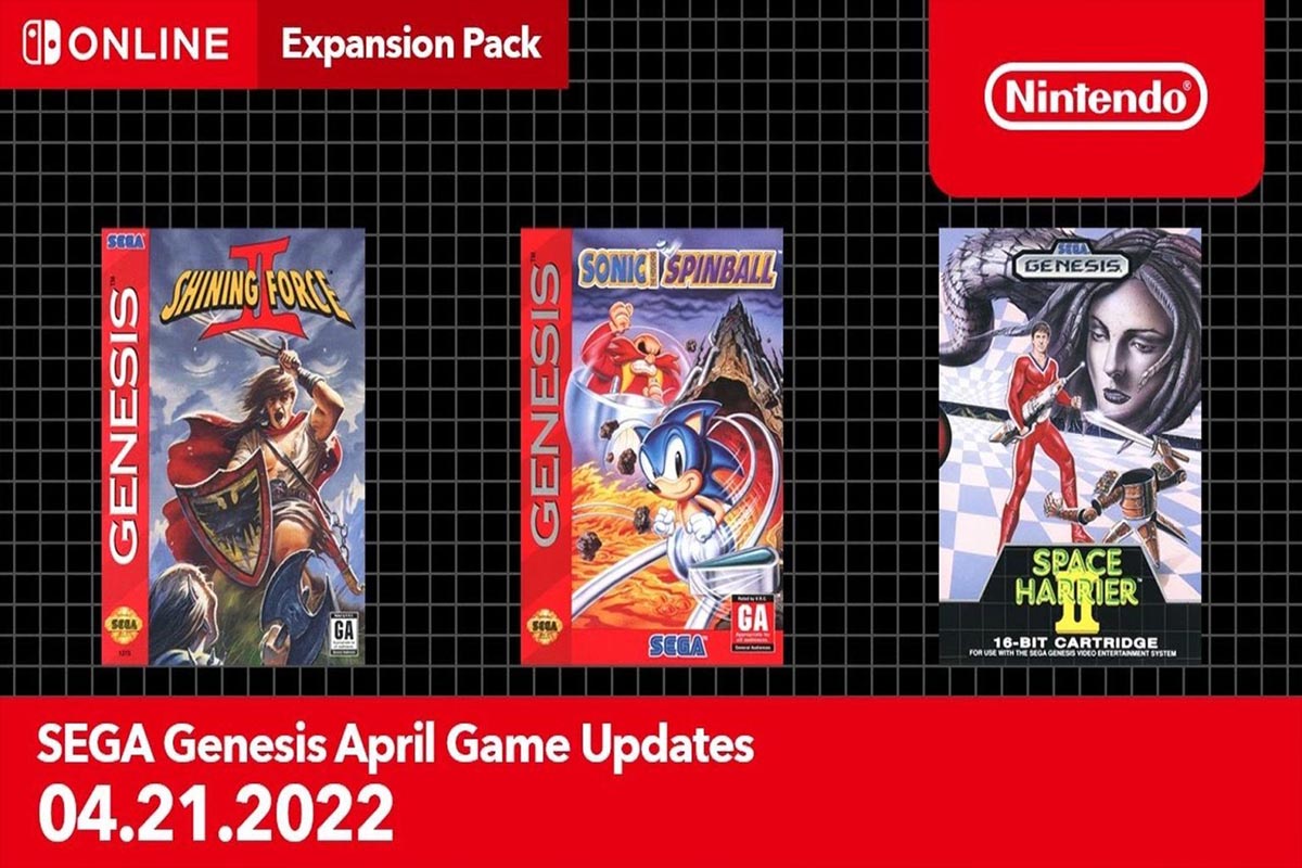 بازیهای Shining Force 2، Sonic Spinball و Space Harrier 2 اکنون برای Nintendo Switch آنلاین در دسترس هستند