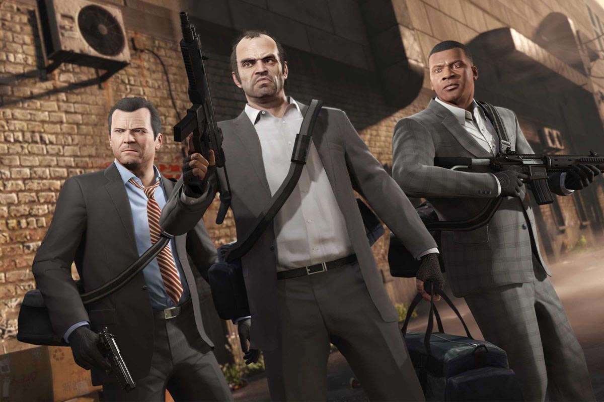 سال 2022 است و بازی Grand Theft Auto 5 در صدر جدول هفتگی دیجیتال بریتانیا قرار گرفته است